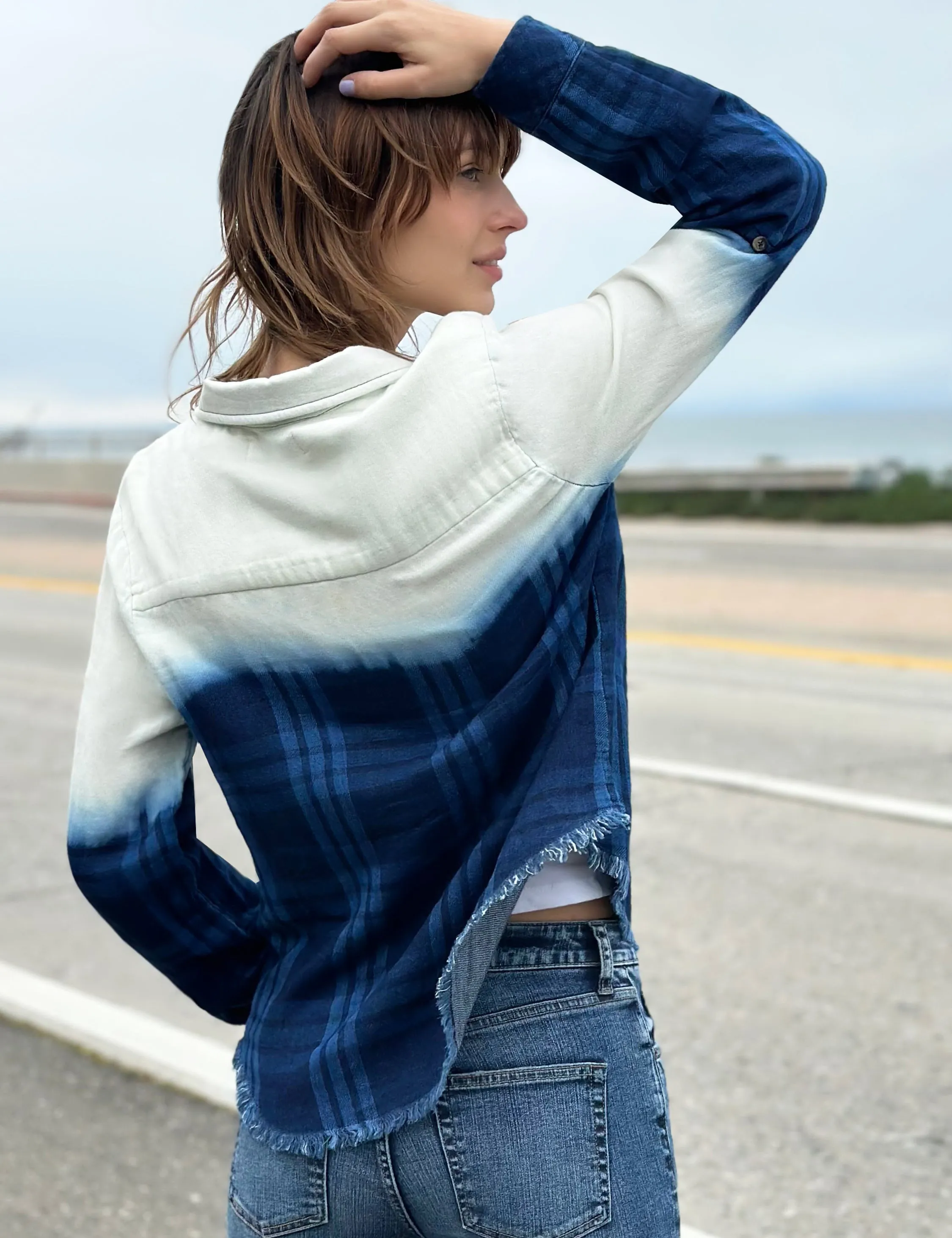 Plaid Moon Shirt