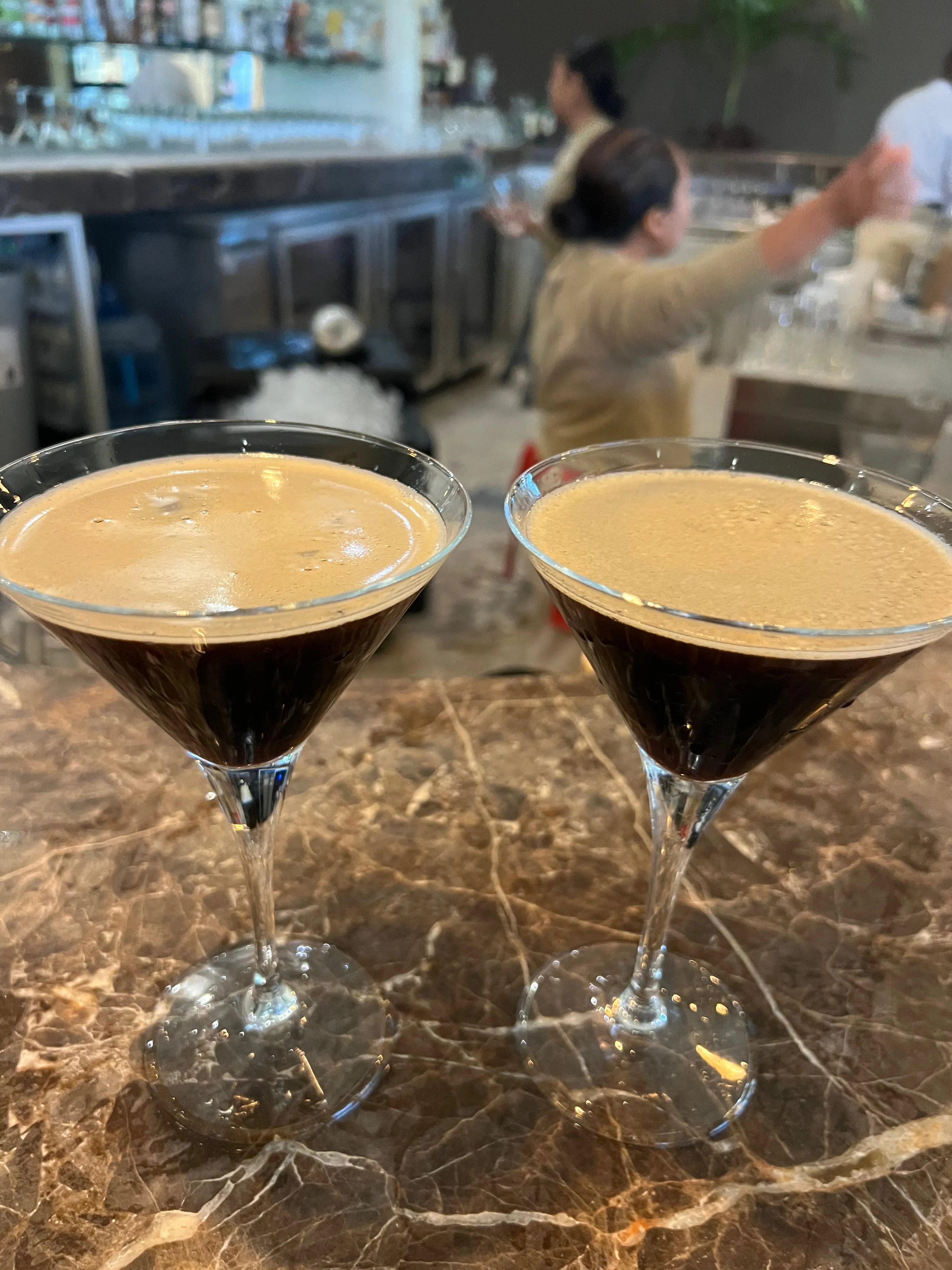 "Espresso Martini" Embroidered Crewneck Sweatshirt