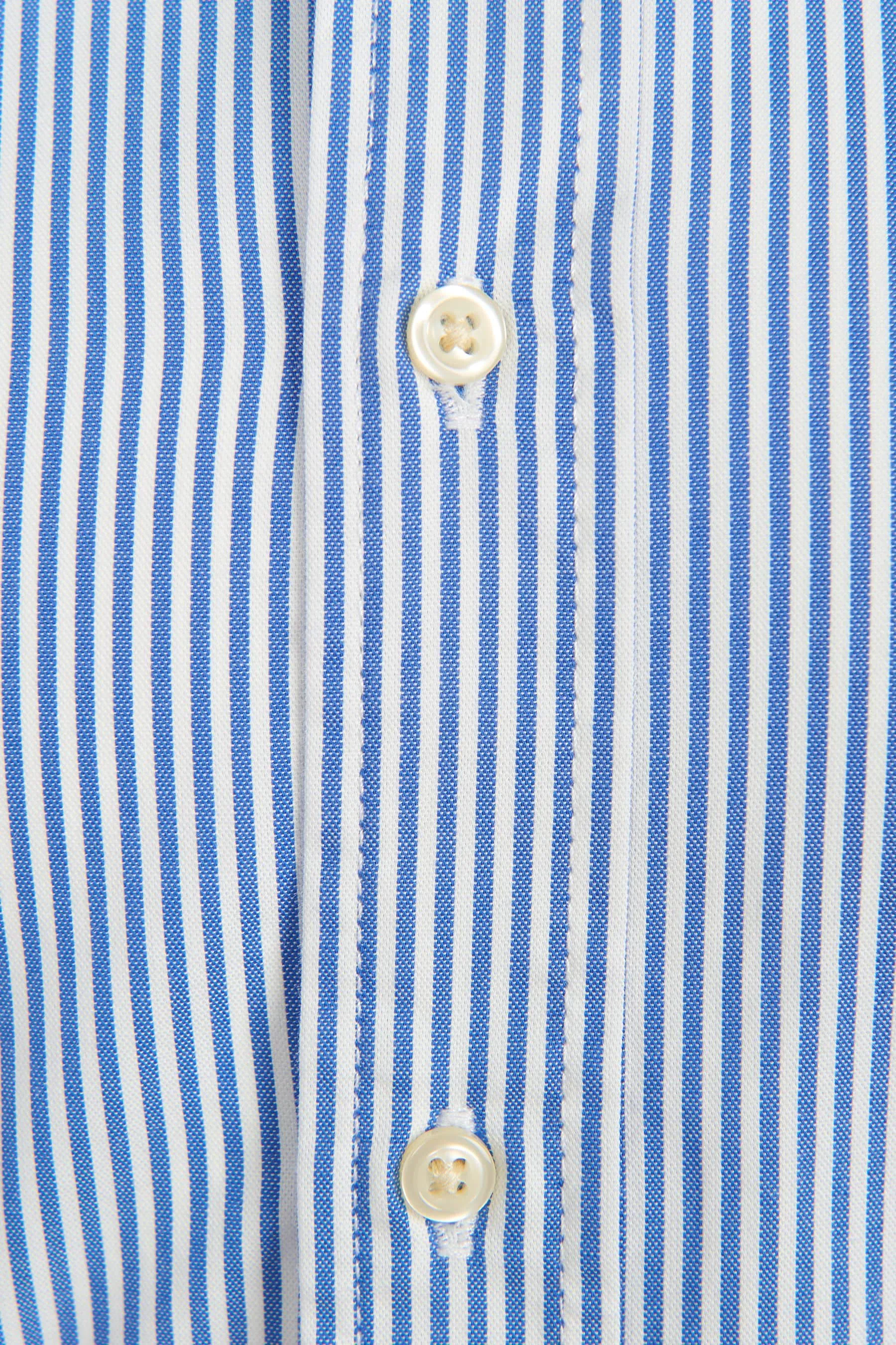 Ralph Lauren Boys Slim Fit Striped Oxford Shirt