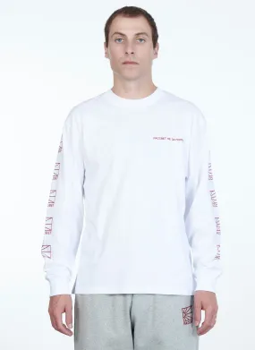 Rassvet L/S Multi Logo T-Shirt  (White)