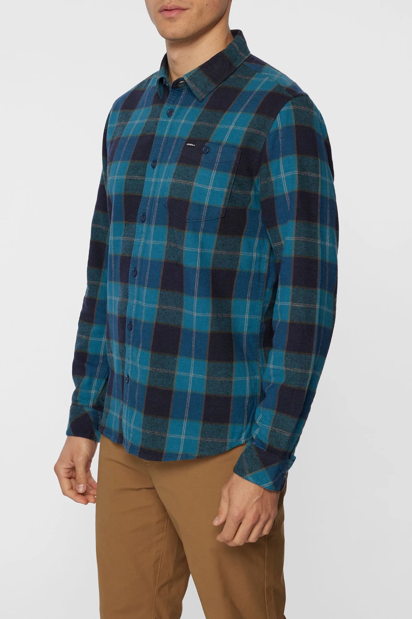 REDMOND PLAID STRETCH FLANNEL SHIRT