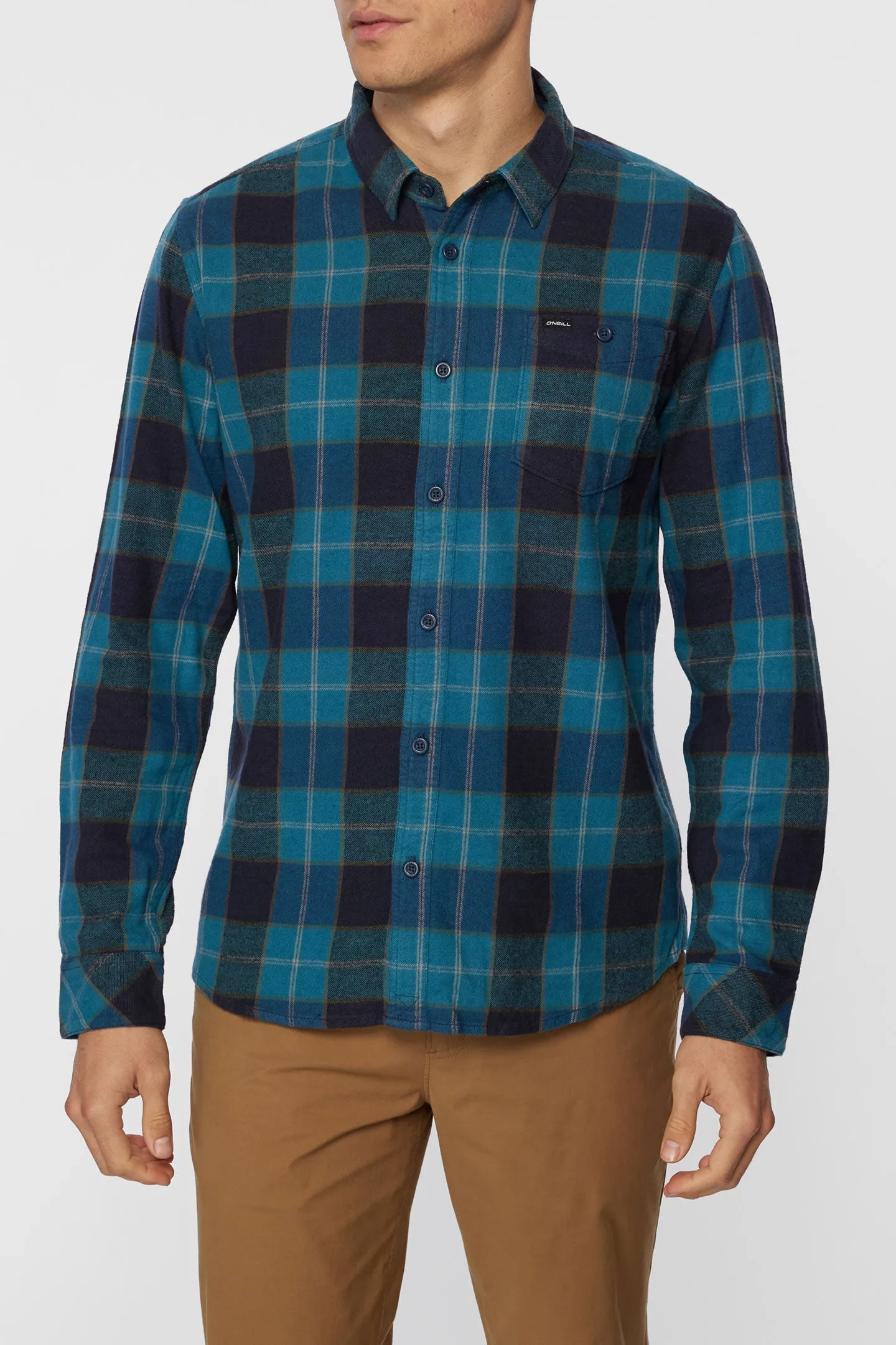 REDMOND PLAID STRETCH FLANNEL SHIRT