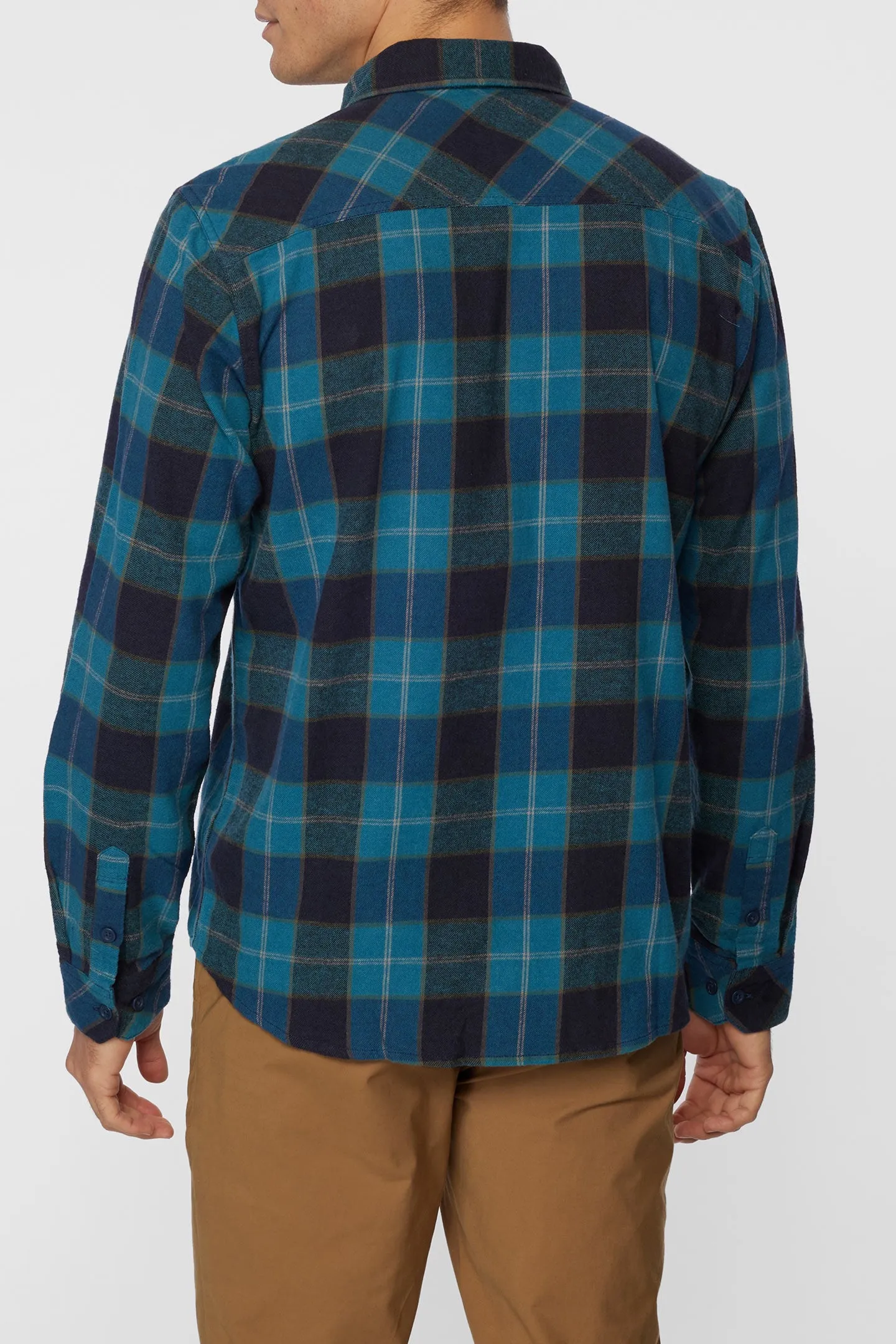 REDMOND PLAID STRETCH FLANNEL SHIRT