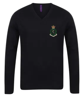 Royal Army Medical Corps Lightweight V Neck Sweater