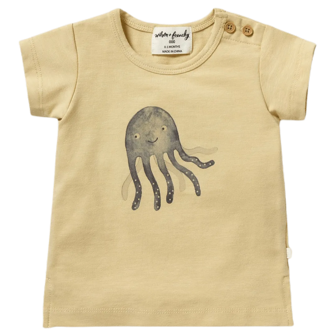 Short Sleeve Tee - Ollie Octopus