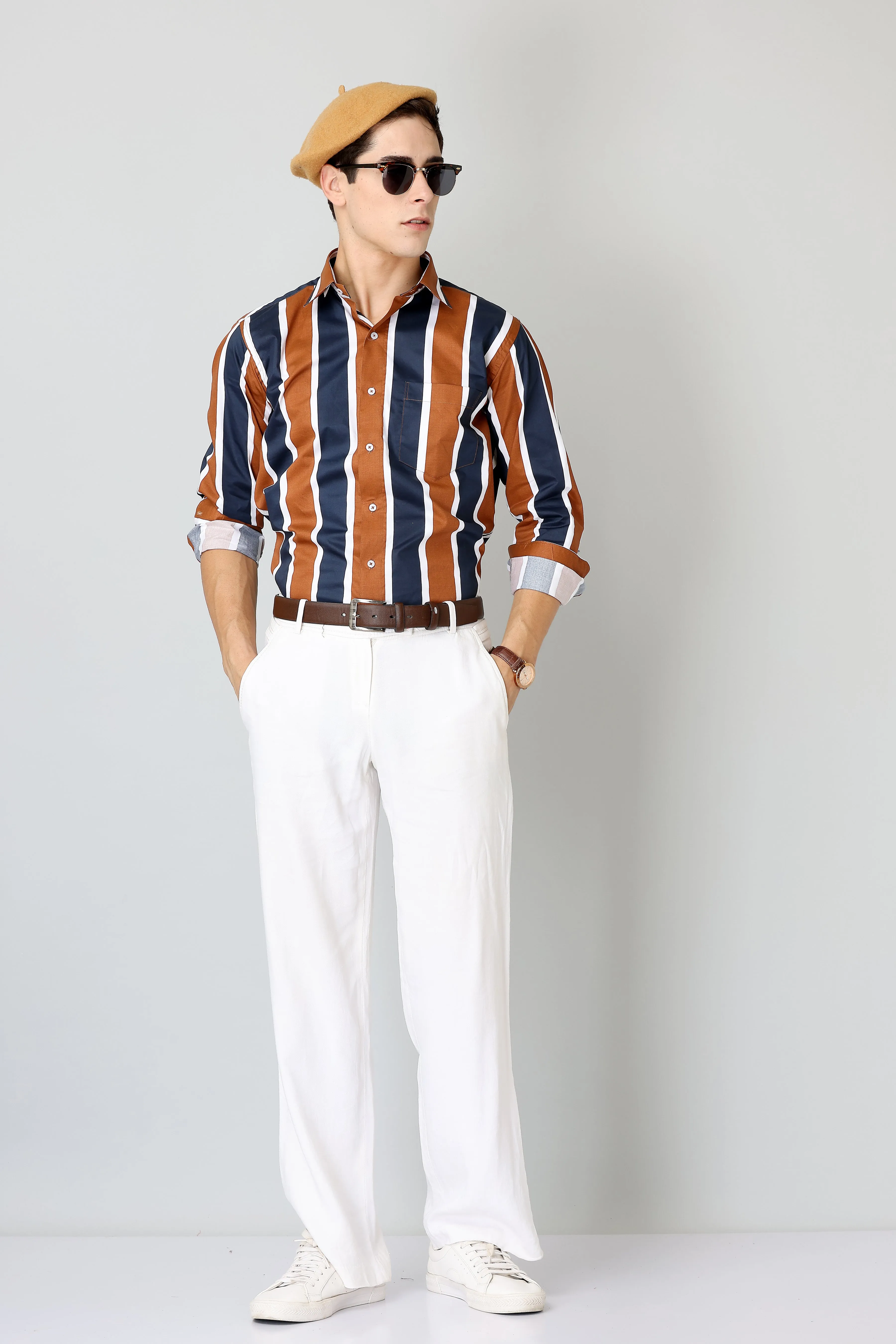 SMART STRIPED SHIRT