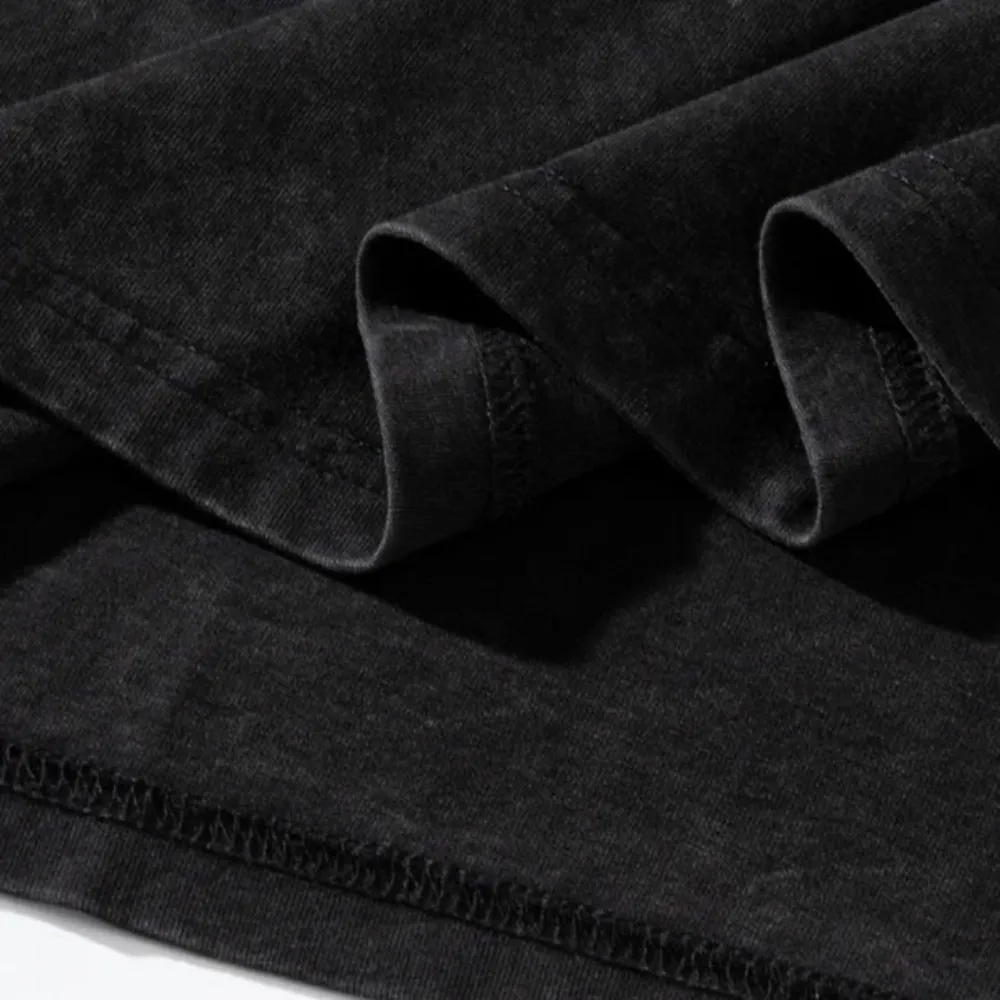 Solid Color Washed T-Shirt
