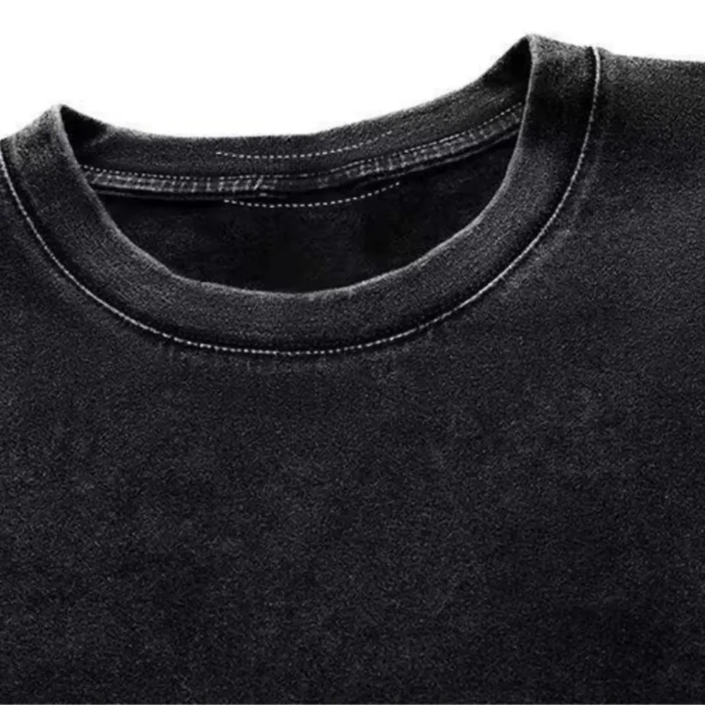 Solid Color Washed T-Shirt