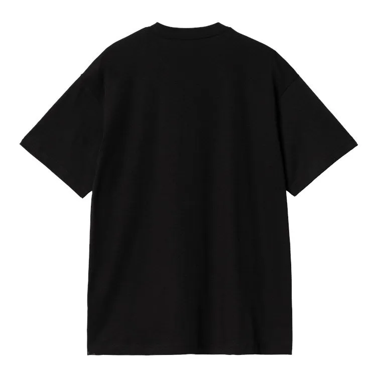 S/S BRUSH WIP T-SHIRT / CARHARTT WIP / BLACK
