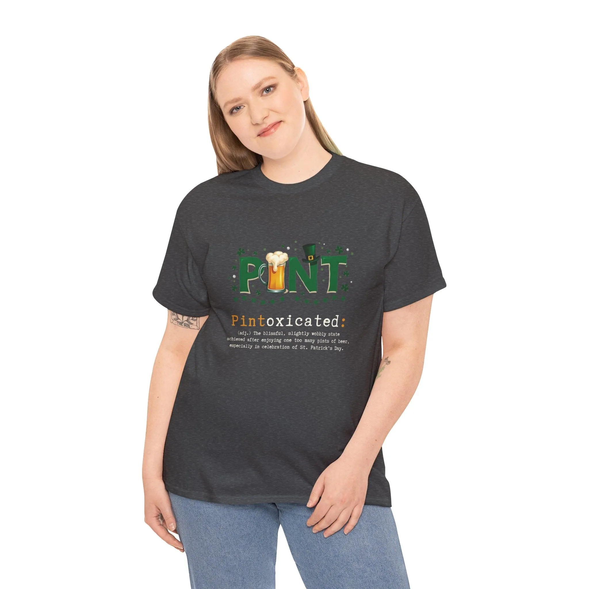 St. Patrick's Day Pintoxicated Shirt - Funny Irish Drinking Tee - Unisex Beer Lover Gift - St Paddy’s Party T-Shirt - Pub Crawl