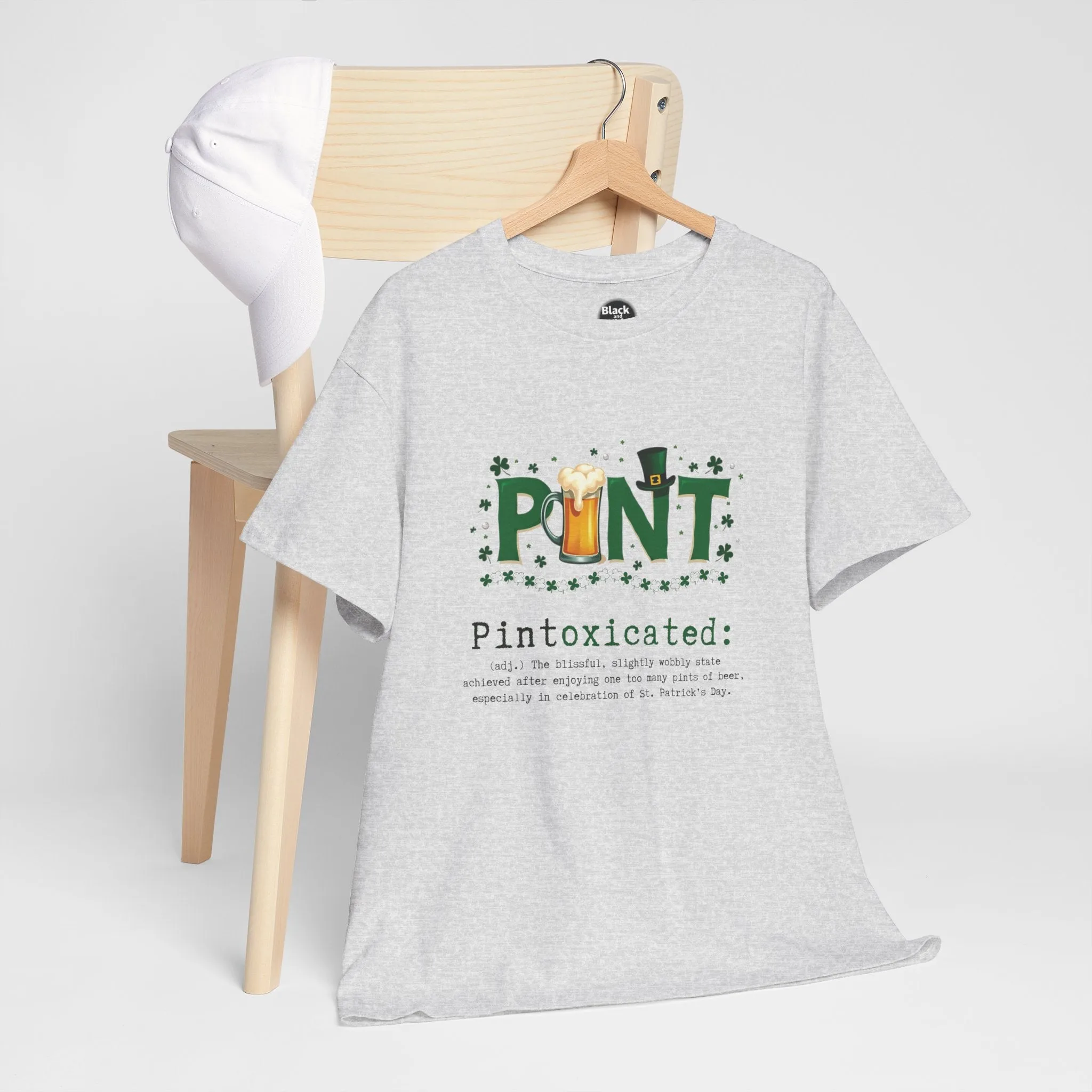 St. Patrick's Day Pintoxicated Shirt - Funny Irish Drinking Tee - Unisex Beer Lover Gift - St Paddy’s Party T-Shirt - Pub Crawl