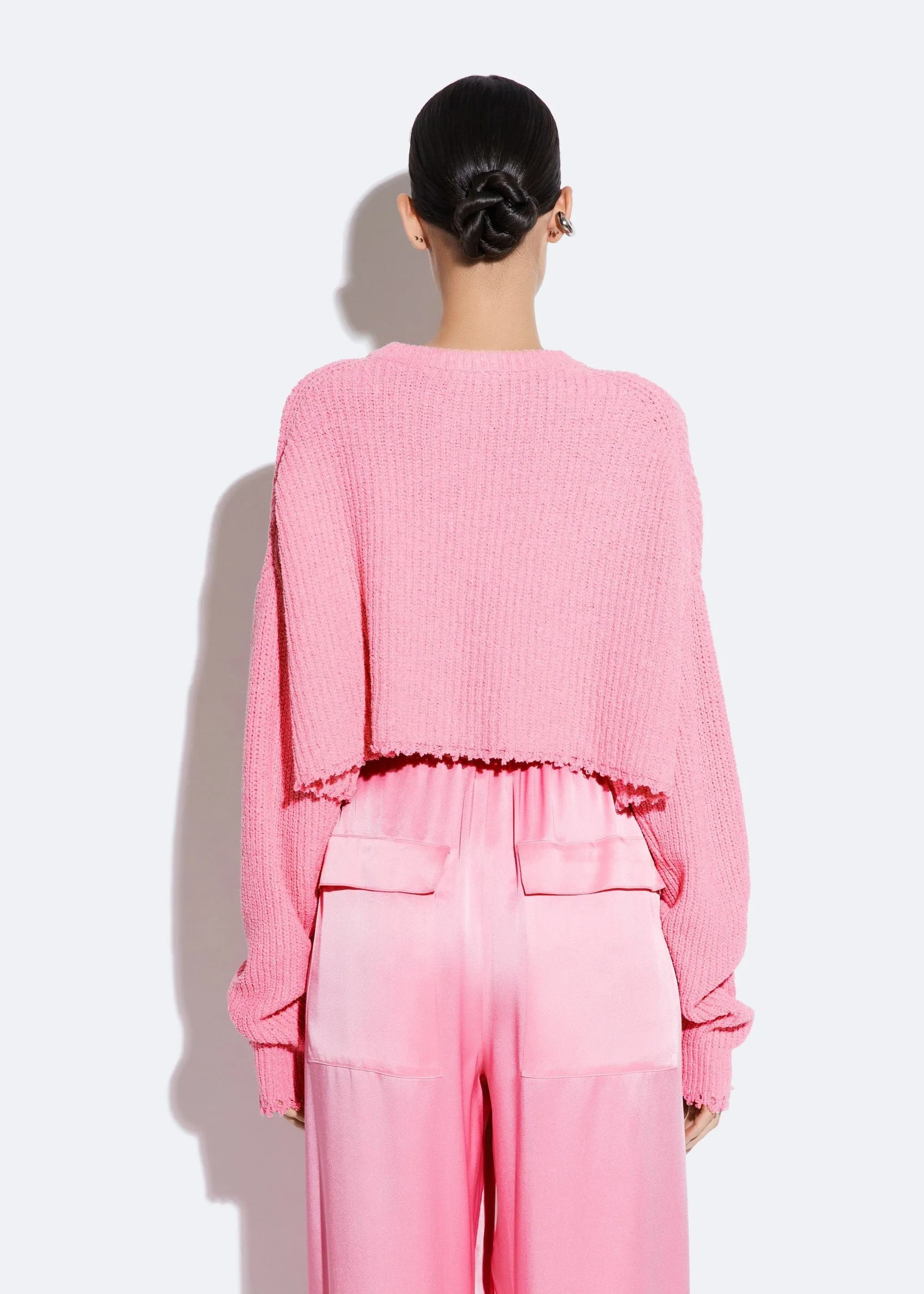 Textured Cotton Sweater