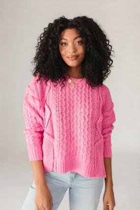 Textured Knit Sweater