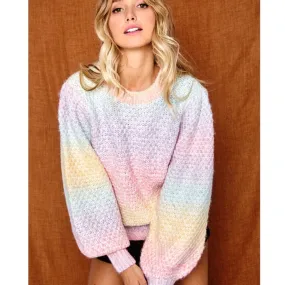 Textured Ombre Sweater