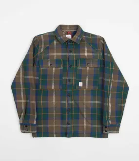 Topo Designs Mountain Shirt Jacket - Blue / Red Plaid