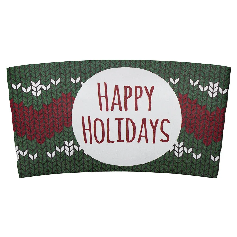 Traditional Cup Jackets - Holiday Sweater - 1,000 ct