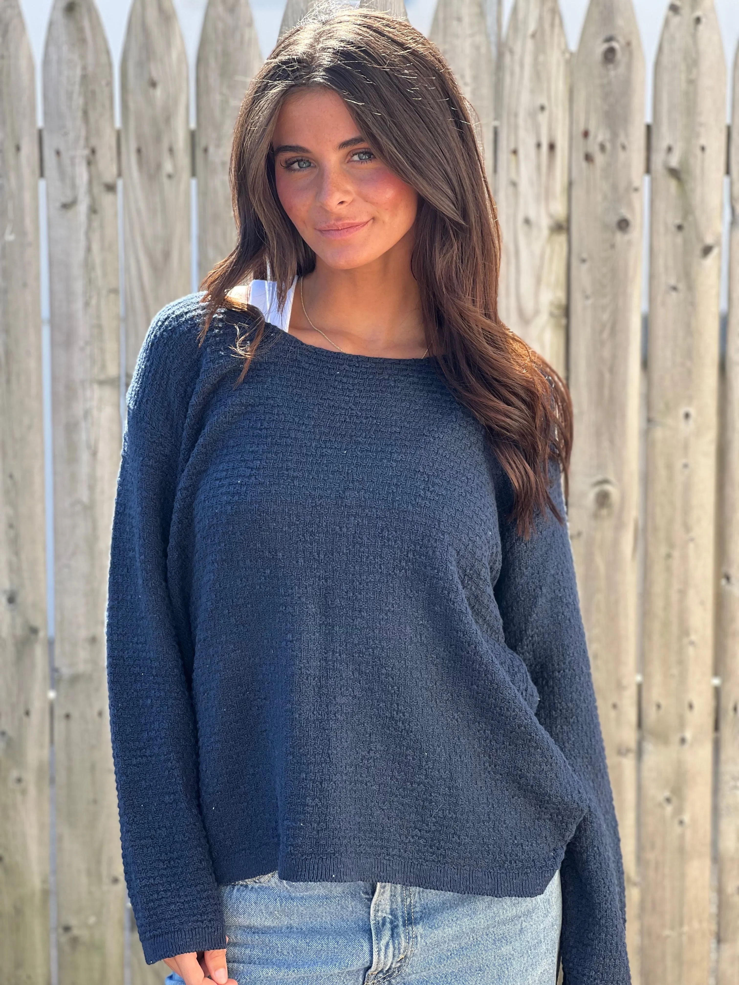Tuck Stitch Sweater