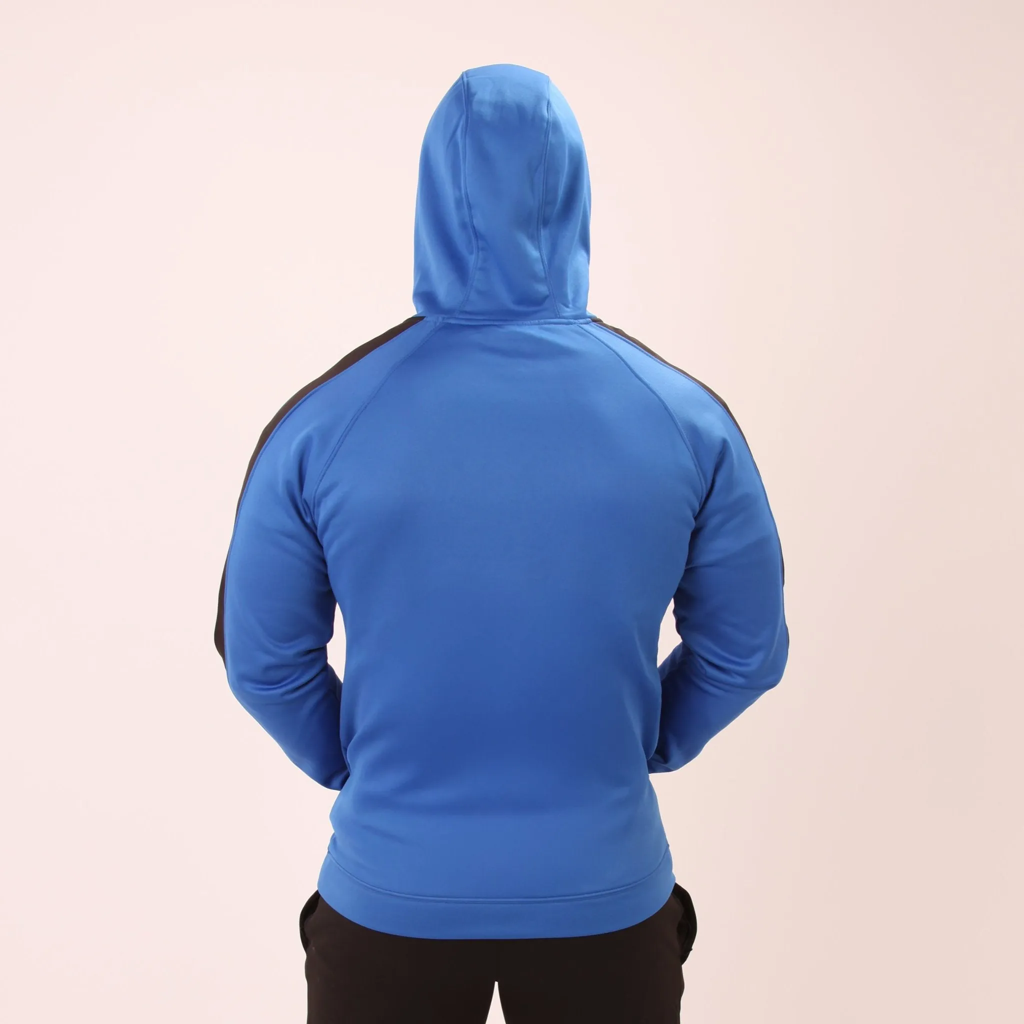 UNIFY U1 Mens Blue Zip Up Hoodie – Classic UNIFY Essential Hoodie – Mens Zip Up Hoodie