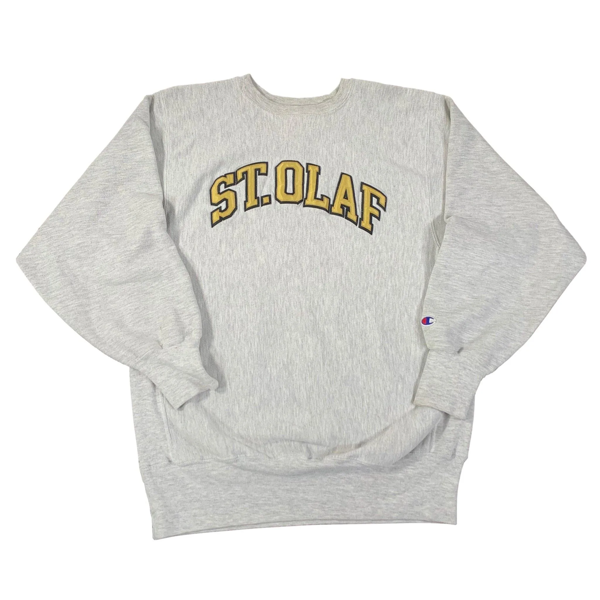 Vintage Champion Reverse Weave "St. Olaf" Crewneck Sweatshirt