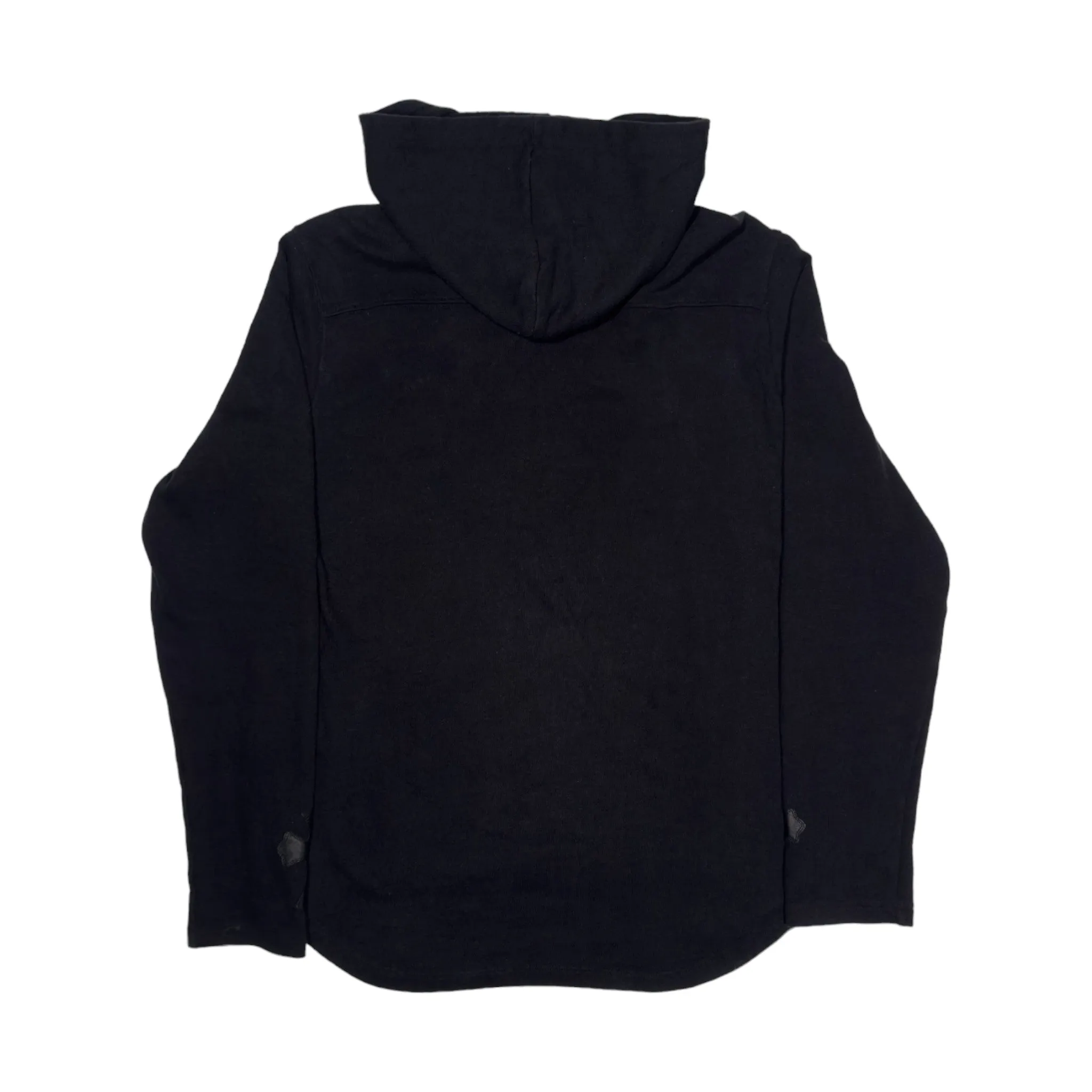Vintage Half Zip Cross Patch Hoodie