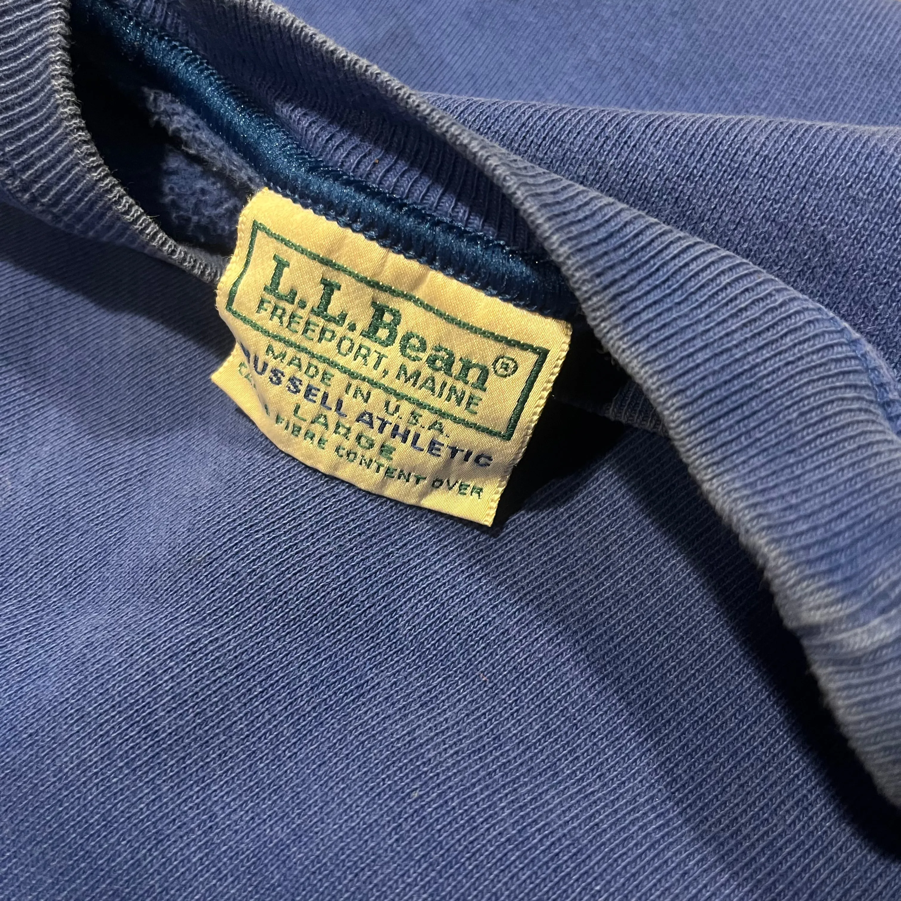 Vintage LL Bean "Russell Athletic" Matching Sweatshirt   Sweatpants Set