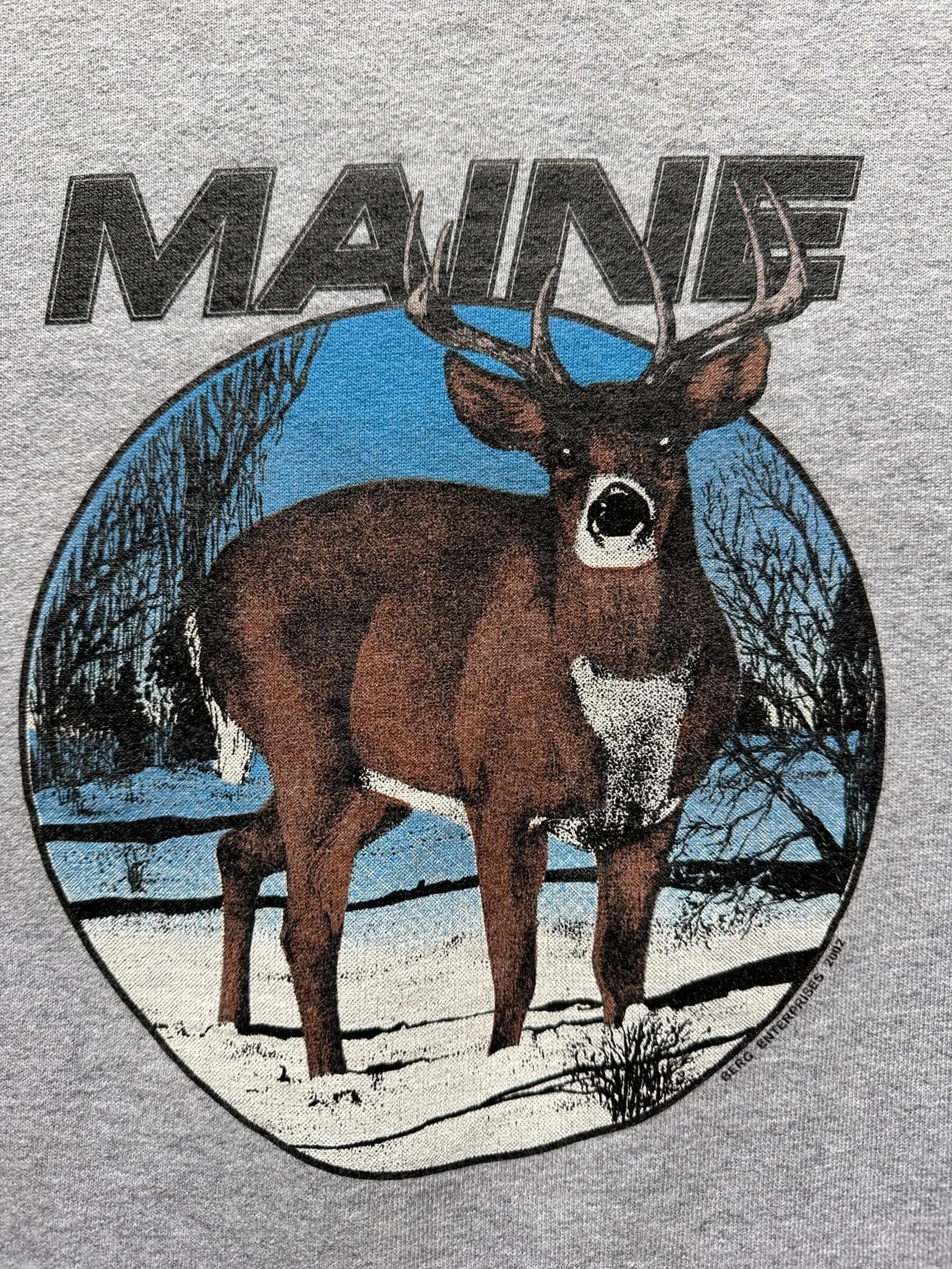 Vintage Maine Crewneck SZ L