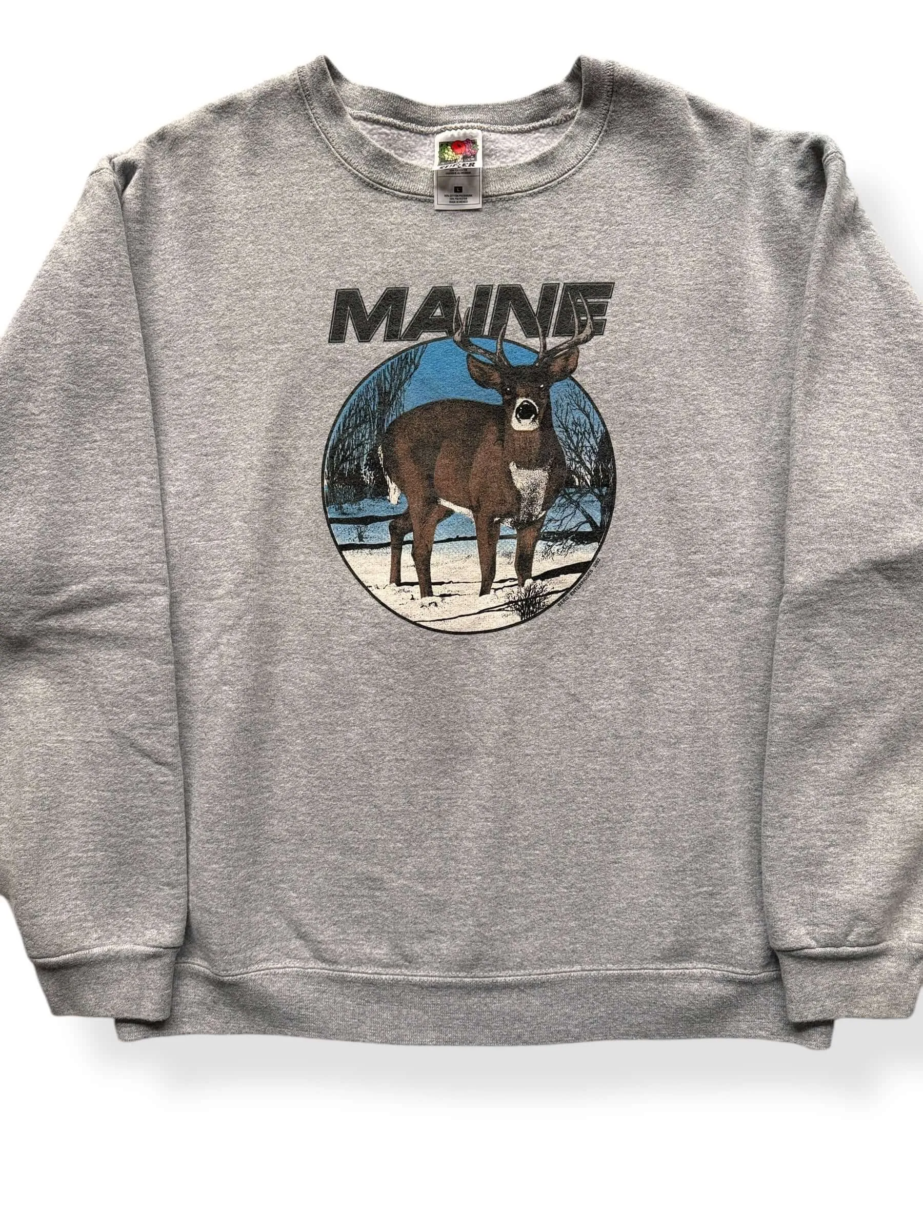 Vintage Maine Crewneck SZ L