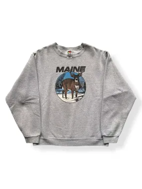 Vintage Maine Crewneck SZ L
