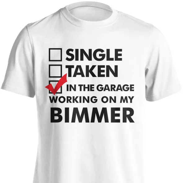 Working on my Bimmer T-Shirt