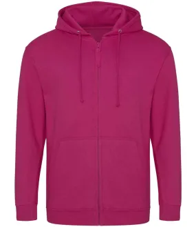ZIP UP Hoodie - Hot Pink