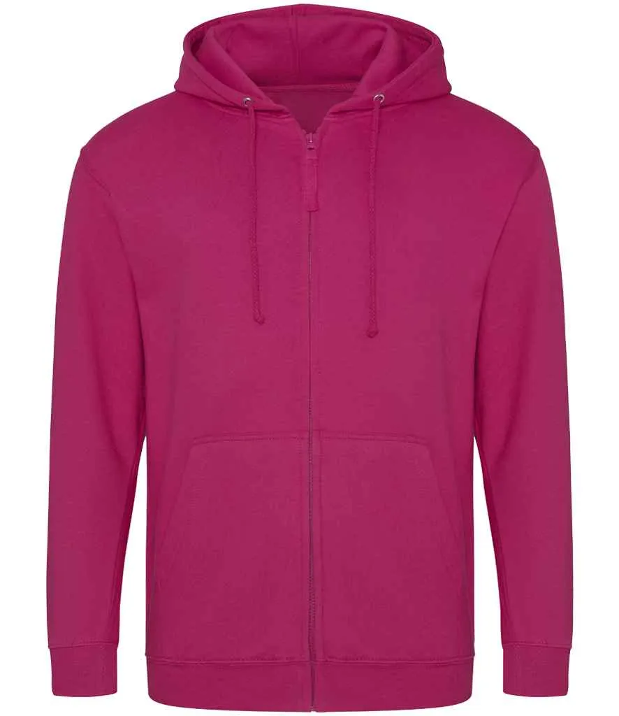 ZIP UP Hoodie - Hot Pink